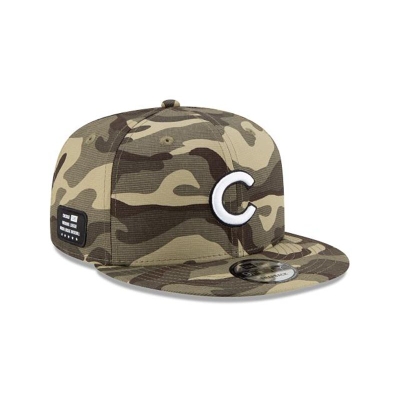 Chicago Cubs Gorra | New Era MLB Armed Forces Weekend 9fifty Snapback Cap Mexico - Verdes